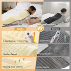Electric Heating Pad for Back Pain Relief, Extra Large 33" x 17" - Image 3