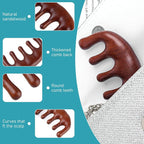 Wooden Scalp Massage Comb, Wooden Scalp Comb - Image 5