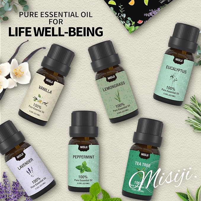 Essential Oils Set Top 6 Aromatherapy-Essential Oils - Image 2