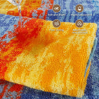 SEMAXE Colorful Striped Bath Towel, 100% Cotton Bath Towel - Image 3