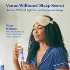 ASUTRA Silk Eye Pillow for Sleep, Champagne - Image 2