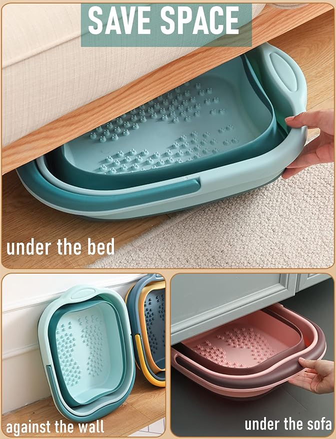 Collapsible Foot Bath Basin Tub - Image 6