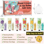 AZEN 30 Sets Bulk Gifts, Hand Cream and Lip Balm Bulk Set - Image 6
