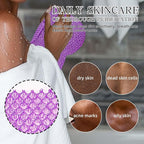6 Pack African Bath Sponge Exfoliating Glove Set Nylon African Exfoliating Net - Image 3