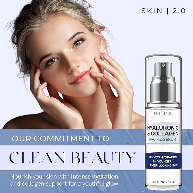 Skin 2.0 Hyaluronic Acid & Collagen Face Serum - Image 2
