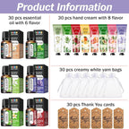 AZEN 30 Sets Bulk Gifts, Hand Cream and Essential Oils Bulk Set - Image 2