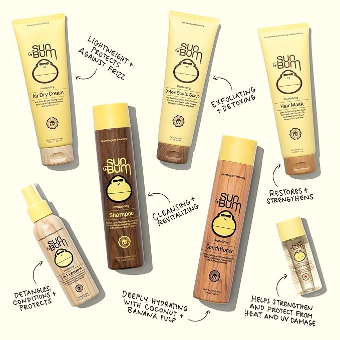 Sun Bum Revitalizing Deep Conditioning Hair Mask - Image 4