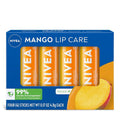 NIVEA Mango Lip Care, Vegan Lip Balm Pack by Nivea