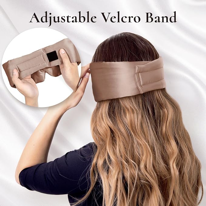 Zenssia 100% Mulberry Silk Sleep Mask Eye Mask - Image 4