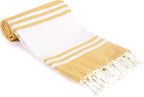 Goroly Home Cotton Turkish Peshtemal Beach Towel, Extra Large, Thin Quick Dry - Image 6