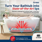 Dribbl Electric Bubble Massage Bathtub Mat – Non-Slip Full-Body Waterproof Hot - Image 5