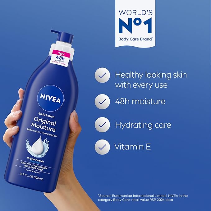 NIVEA Original Moisture Body Lotion - Image 2