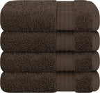 Cotton Paradise 100% Cotton Turkish Washcloth Set by UNITEDHOMETEXTILE