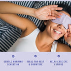 TOLEVITA Steam Eye Mask, 20 Pack Self-Heating Disposable Warm Eye Masks - Image 2
