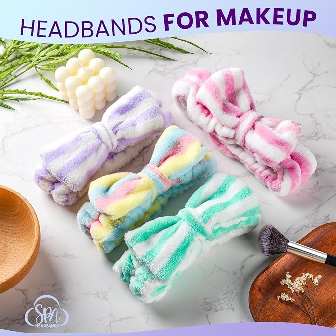 YGDZ Spa Headband, Spa Gifts for Women, Skincare Headband for Washing Face - Image 6