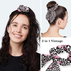 Women's Working Caps with Scrunchies Tarot Pattern Background Lace-Up Hat - Image 5