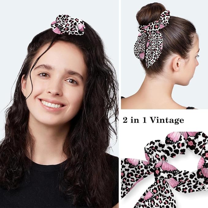 Women's Working Caps with Scrunchies Tarot Pattern Background Lace-Up Hat - Image 5