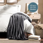 Bare Home Fleece Blanket - Image 3