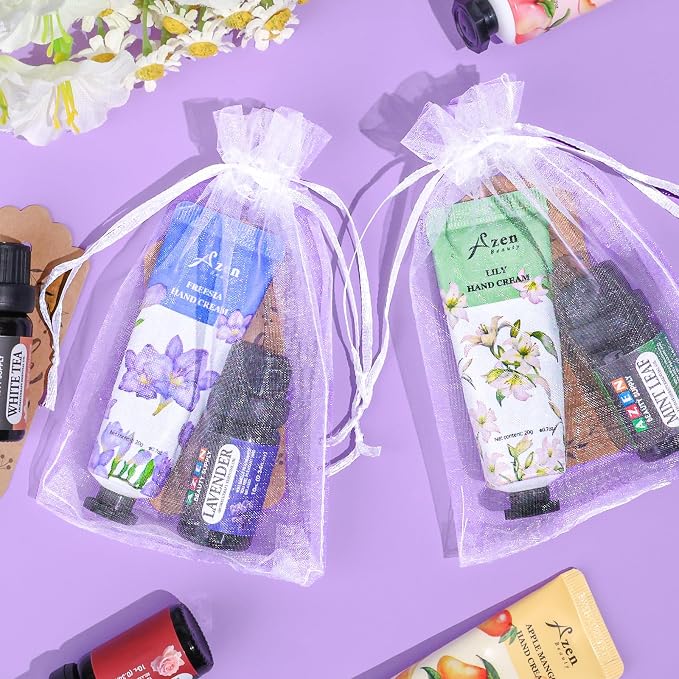 AZEN 30 Sets Bulk Gifts, Hand Cream and Essential Oils Bulk Set - Image 4