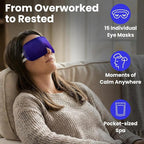 Eye Serenity Steam Eye Mask, Heated Eye Mask, Self Heating Warm Compress - Image 3