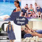 SmoothNovelty 16 Pack Microfiber Bath Towels Bulk 27'' x 60'' Oversized Size - Image 7