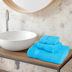 Belizzi Home Ultra Soft 3 Pack Cotton Towel Set, Contains a Bath Towel 28x55 - Image 3