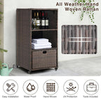 HOMREST Outdoor Pool Towel Rack - Image 6