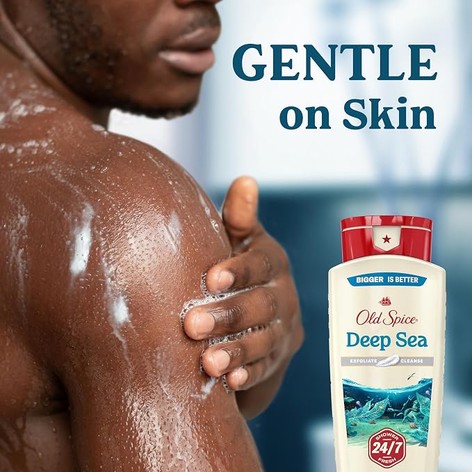 Old Spice Cleansing Body Wash for Men, 24/7 Shower Fresh - Image 5