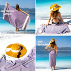 Turkish Beach Towel Oversized Clearance XL 40x71- Sand Free - Image 2