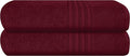 BOUTIQUO 100% Cotton 2 Pack Bath Towel Set 28x55, Eco-Friendly Large Bath Towels by BOUTIQUO