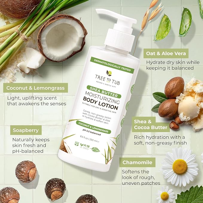 Tree To Tub Cocoa Butter Lotion - Image 5