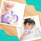 Karenhi 2 Pcs Honeycomb Exfoliating Glove Set Exfoliating Bath Mitt Honeycomb - Image 5