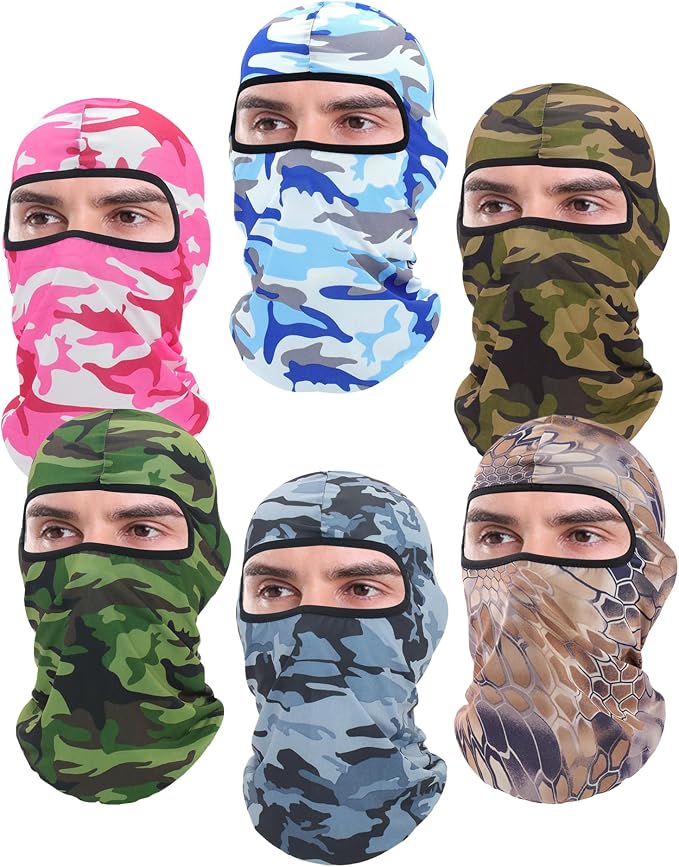 Xeoxarel 6 Pack Balaclava Ski Mask by XeoxarelWomensvests
