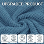 VOOVA & MOVAS Hand Towels for Bathroom Set of 4, Large 18" x 28", 100% Cotton | - Image 2
