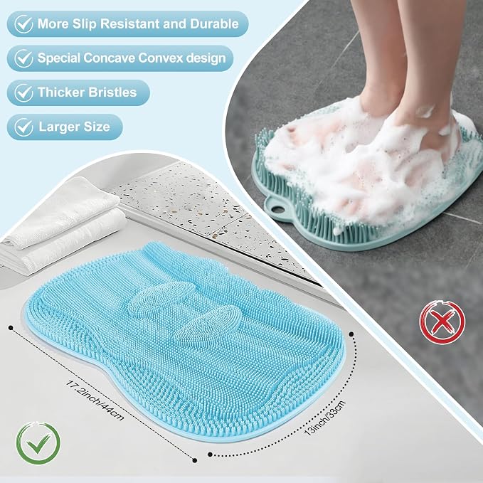 Bath Shower Foot Scrubber Mat - Image 7