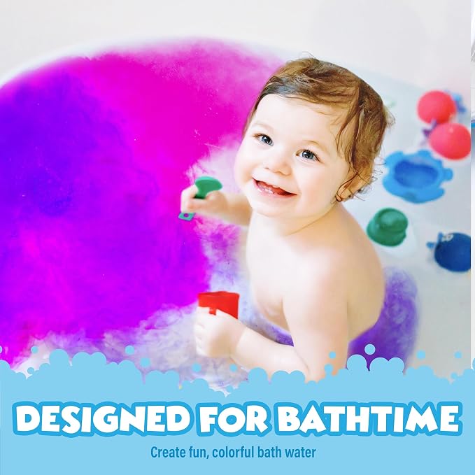Tub Works® Bath Color Fizzies, Bath Color Tablets - Image 3