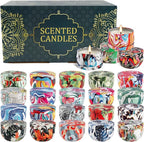 YOROXRG 24Pack Scented Candles, Soy Wax Travel Tin Jar Candles, Aromatherapy - Image 9