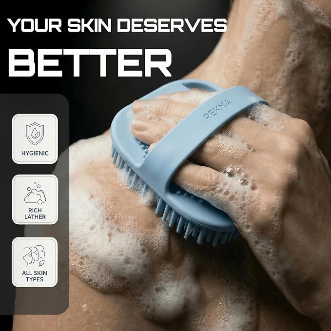 Silicone Body Scrubber for Shower - Image 8