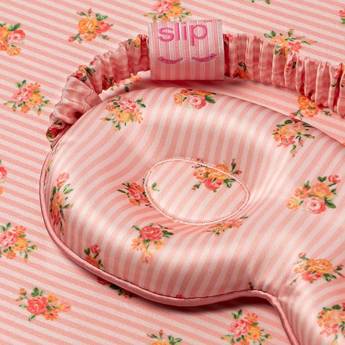slip Petal Contour Sleep Mask | Pure Silk, 100% Mulberry Silk | Contoured Design - Image 6