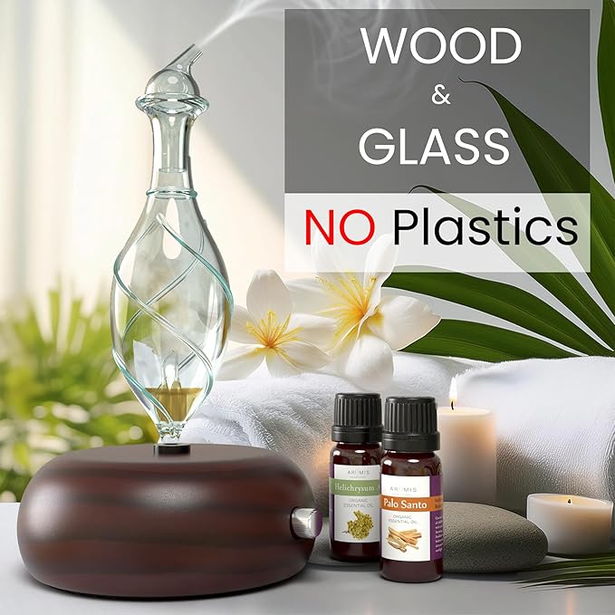 ArOmis Premium Glass Essential Oils Nebulizer - Image 2