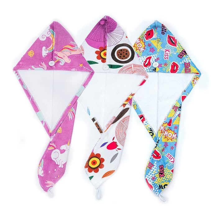 ELLEWIN Microfiber Hair Drying Towels - Image 6