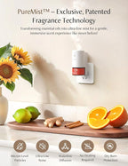 Plug-in Air Freshener for Home, Waterless Essential Oil Diffuser for Bedroom - Image 2
