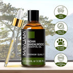 MAYJAM Indian Sandalwood Essential Oils 3.38 FL.OZ Pure Indian Sandalwood Oil - Image 8
