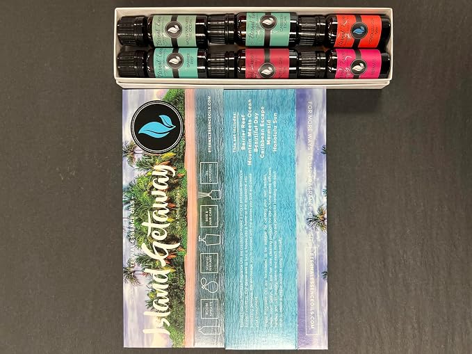 Eternal Essence Oils Island Getaway Set of 6 Premium Fragrance Oils - Image 8