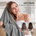 Umisleep Extra Large Microfiber Hair Towel - Image 3