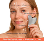 Stainless Steel Gua Sha Tool for Face & Neck – Facial Massage Tool for - Image 5