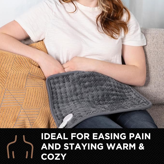 Brookstone Herringbone Portable Heating Pad - Image 4
