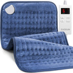 Blue Heating Pad Perfect Christmas, Mothers Day & Birthday Gifts by ZUODUN