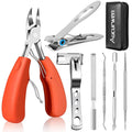 Toenail Clippers for Seniors Thick Toenails, Aucurwen Heavy Duty Toe Nail by Aucurwen