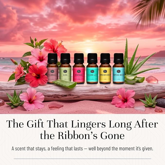 P&J Trading Fragrance Oil Hawaiian Set | Hibiscus, Island Life, Hawaiian Ginger - Image 5